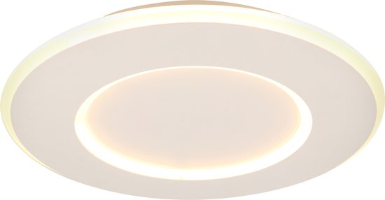 Lucide AXELLE - Plafonnière (Plafondlamp) - Ø 39,6 cm - LED 3 StepDim - 1x24W 2700K - Wit
