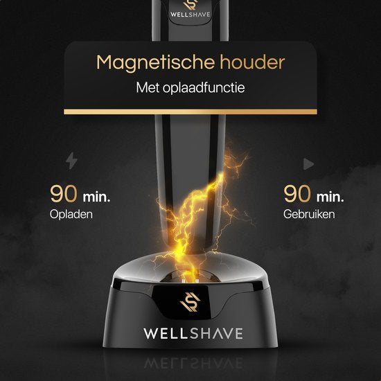 Wellshave 2 in 1 Bodygroomer Mannen - Multi Trimmer voor Lichaam en Baard - Schaamhaar Trimmer Mannen - Body Trimmer Heren - Neustrimmer - Dual Groomer