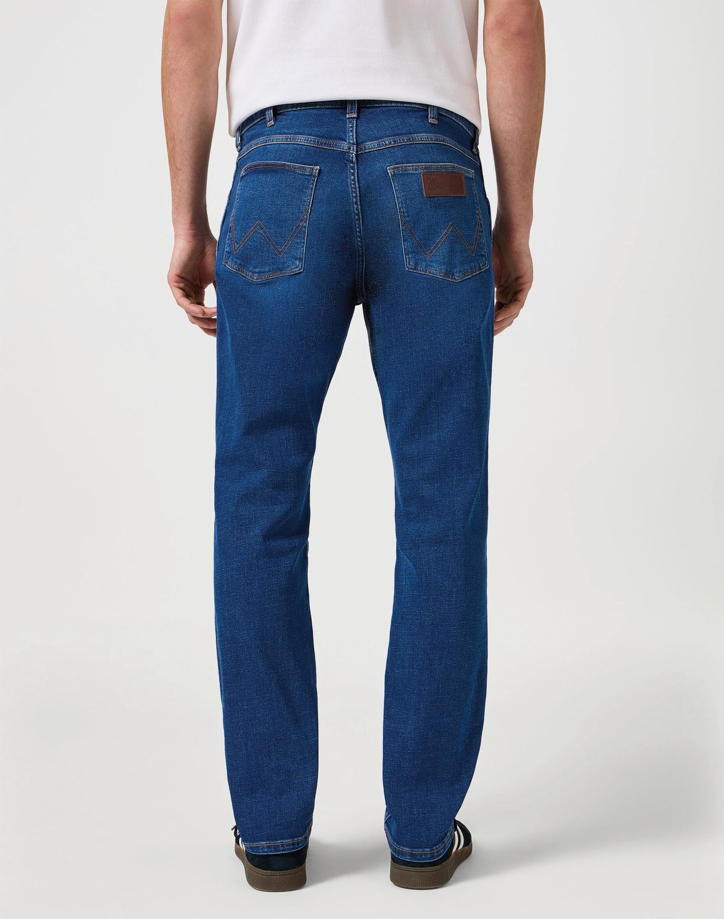 Wrangler Greensboro jeans heren - regular straight fit - blauw - W32 L34