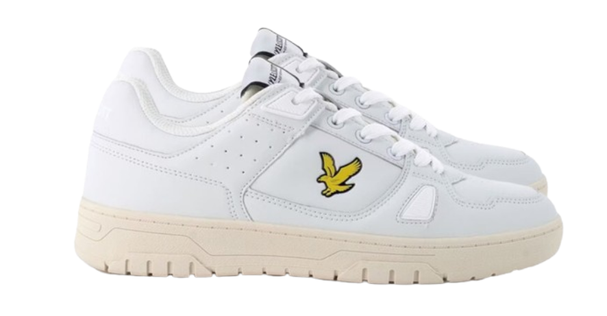 Lyle & Scott Evanton III Heren Sneakers – Maat 44 – Wit