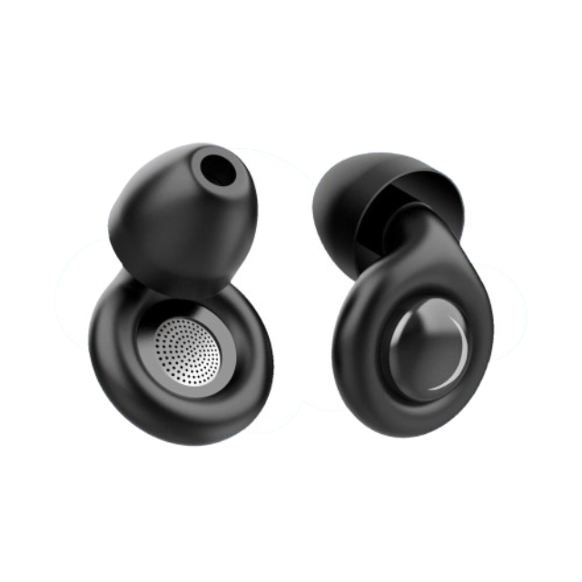 Dreamcare Silent Slaapoordoppen – Zwart – Geluidsdemping tot 33 dB – Inclusief 4 maten