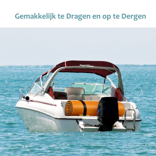 Coast Watermat Drijfmat - Max. 60 kg - 210 x 66 kg - Oranje