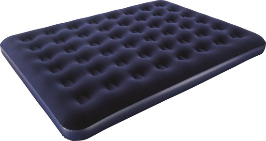 Bestway Pavillo Luchtbed met Flocked Oppervlak - queen size - 203x152x22 cm - 67003 - Blauw