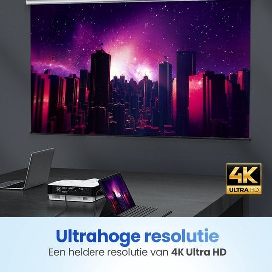 Garpex® Mini DisplayPort naar HDMI Kabel - Mini DP naar HDMI Kabel - HDMI Kabel - 4K 30Hz Ultra HD - Zwart - 1.8 meter