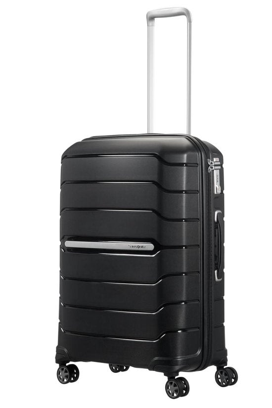 Samsonite Reiskoffer - Flux Spinner 68/25 - Uitbreidbaar - (Medium) - Black