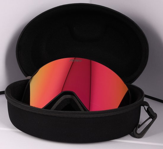 Skiwi Flashback Skibril - Skibril heren/dames - anti-condens - 2 magnetische lenzen - Krasbestendig