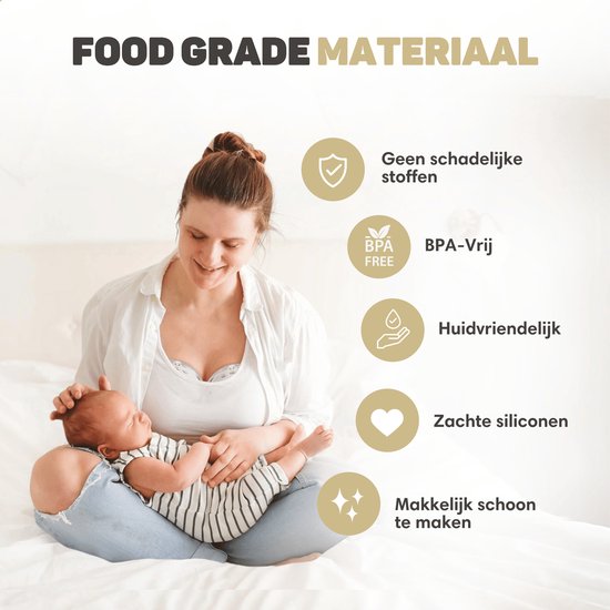 Vulpes Goods® BabyCare - Handsfree Borstkolf - Elektrische Draadloze Borstkolf – Draagbaar - Dubbele Elektrische handsfree Kolf - PRO versie