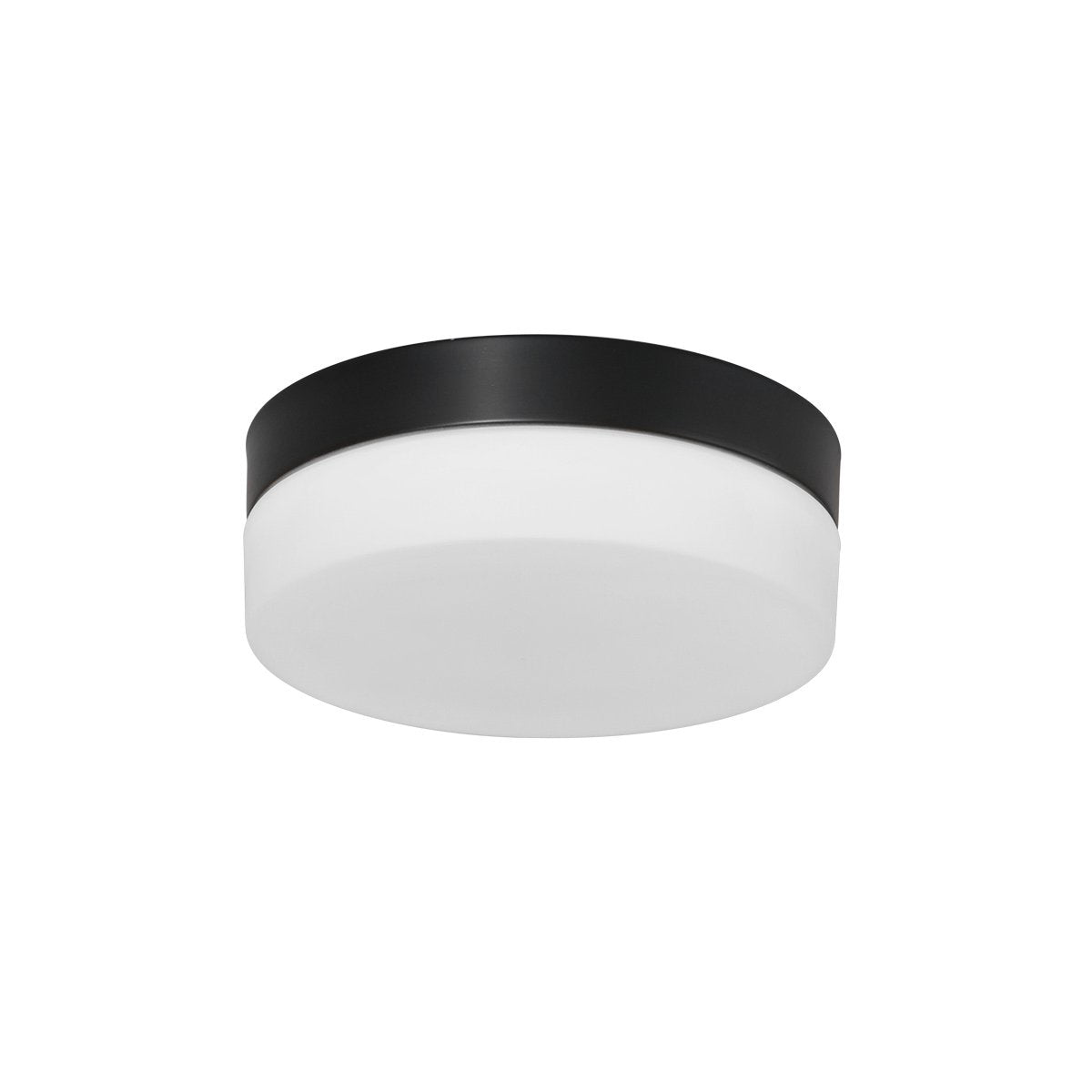 Plafondlamp Ikaro 1362ZW Zwart Ø18cm - Modern, Elektronica & Glas, Steinhauer