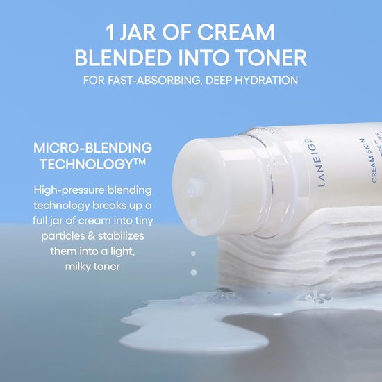 Laneige - Cream Skin - Refiner - Cerapeptide Toner - Moisturiser - 170ml