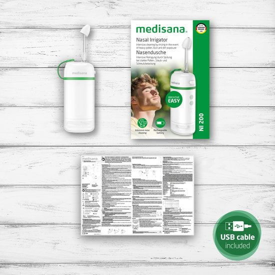 medisana NI 200 Elektrische neusdouche - USB-c