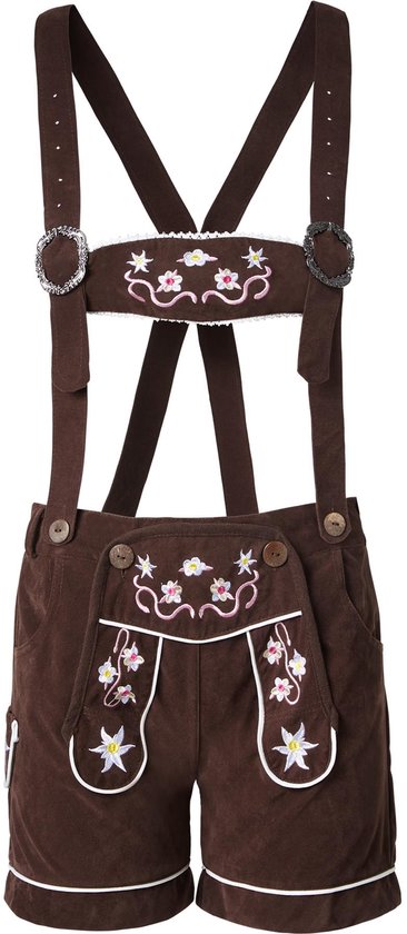 Dressforfun Lederhose Alpsee L - verkleedkleding kostuum halloween verkleden feestkleding carnavalskleding carnaval feestkledij partykleding - 302807