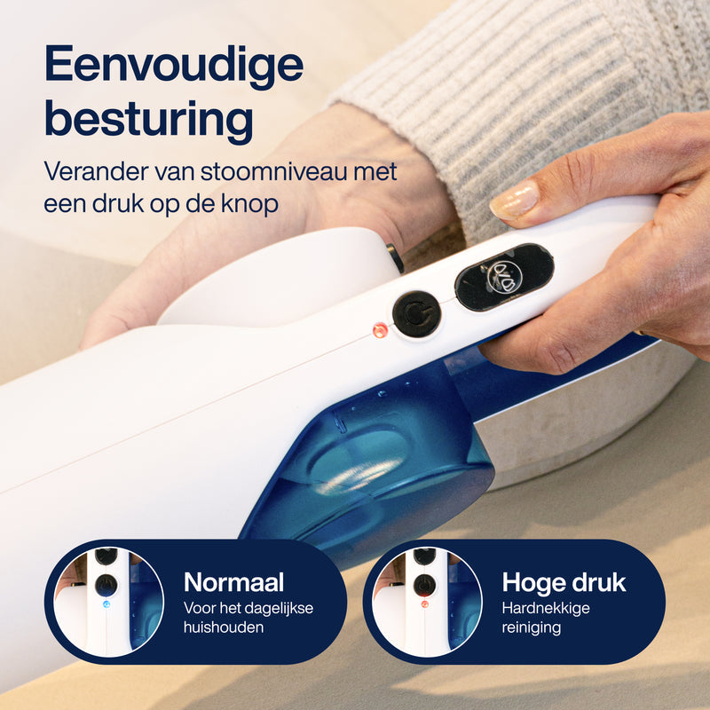 Samako Royal Elite Stoomreiniger - Handstomer - Vlekkenreiniger - Diepte reiniging voor vloer, bank, badkamer en tapijt - Tapijtreiniger