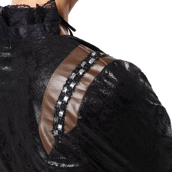 Dressforfun Steampunk rebel M - verkleedkleding kostuum halloween verkleden feestkleding carnavalskleding carnaval feestkledij partykleding - 302326