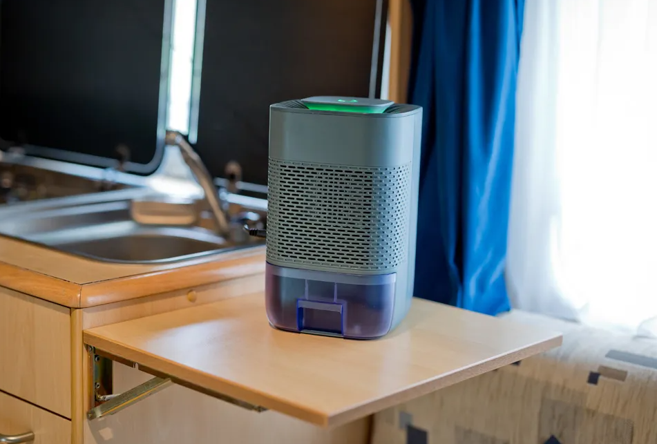 Nexxt - Luchtontvochtiger tegen overtollig vocht en schimmelvorming - Zwart