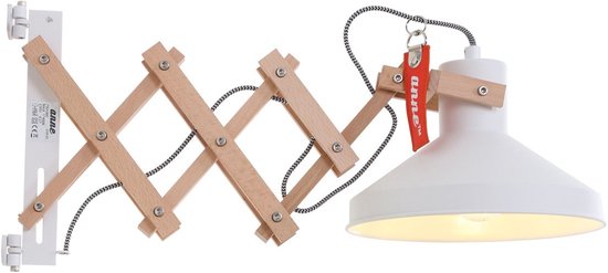 Wandlamp Anne Lighting Woody - Wit