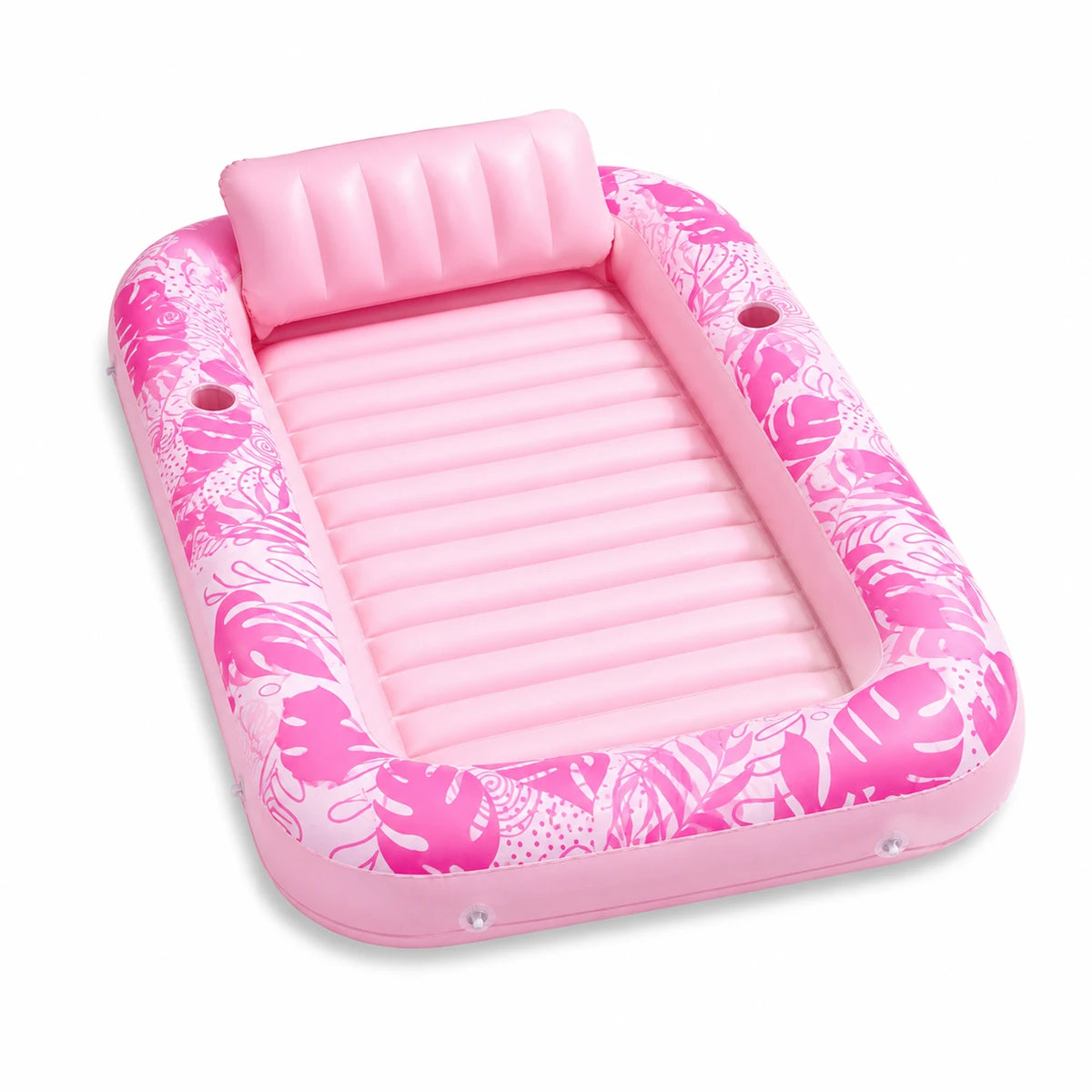 Kinderzwembad met Zonnescherm & Automatische Pomp – Roze – Voor Buiten