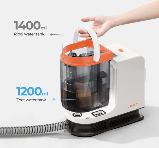 Uwant Was-Stofzuiger B200SE 12000Pa 450W Voor Thuis En Kantoor Multifunctioneel
