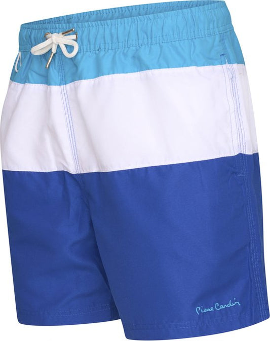Pierre Cardin - Heren Zwembroeken Blocked Swim Short - Multi - Maat S