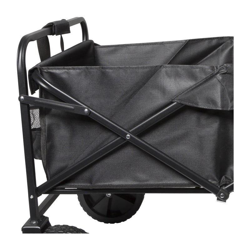 Xenos Opvouwbare Bolderkar - 103 x 54 x 108 cm - Zwart
