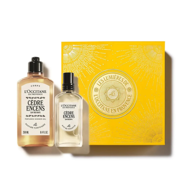 L’OCCITANE Eau des Baux Geschenkset - 600 ml - Warm Kruidige, Houtachtige Geur