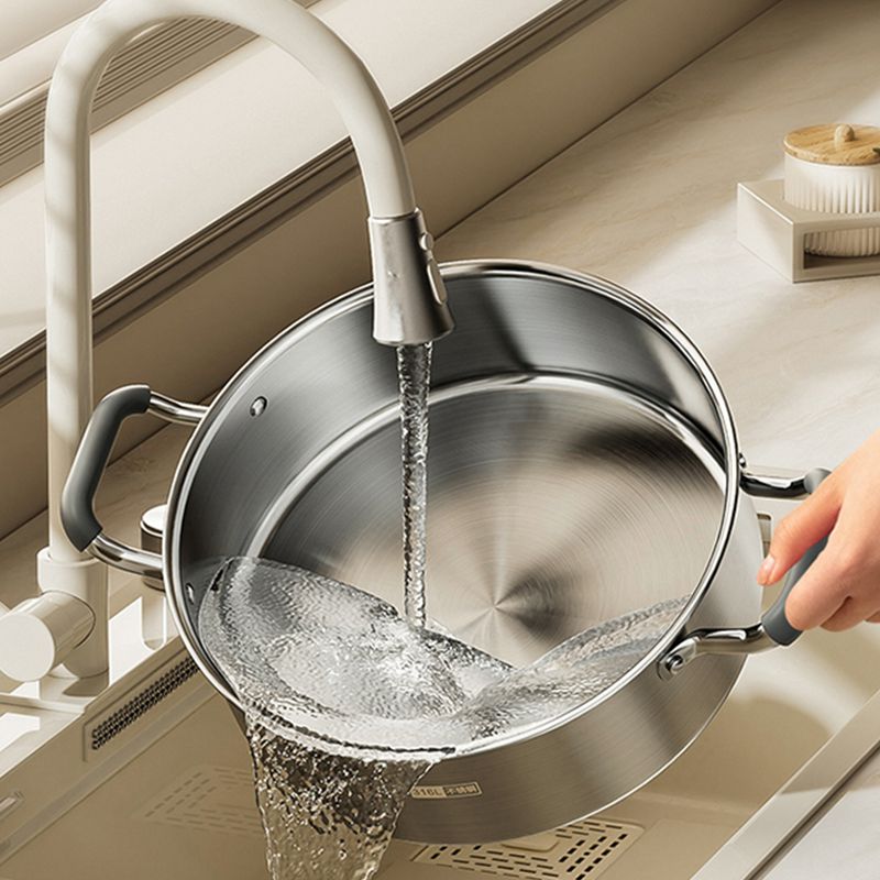 Maxcook roestvrijstalen hotpot - 30 cm - 6,5 liter