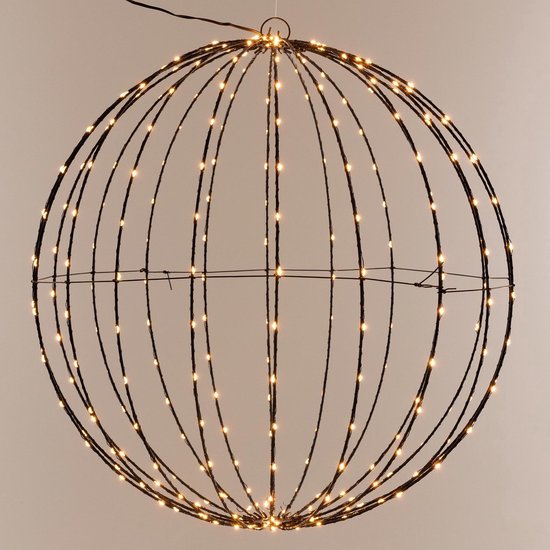 LED kerstbal met 240 lampjes Ø 40cm, extra warm wit