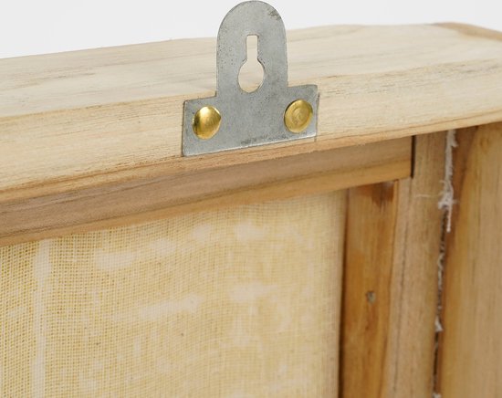 In The Mood Collection Muurdecoratie - L59 x B45 cm - Katoen/FSC hout - Lichtroze
