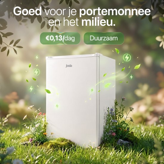 Joula Tafelmodel Vriezer - Vrijstaand Mini / Klein - 60 liter - 3 Vrieslades - Wit