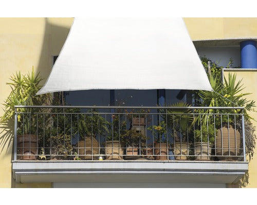 Zonnezeil voor Balkon FLORACORD – Crème – 270x140 cm – Ademend & UV-beschermend
