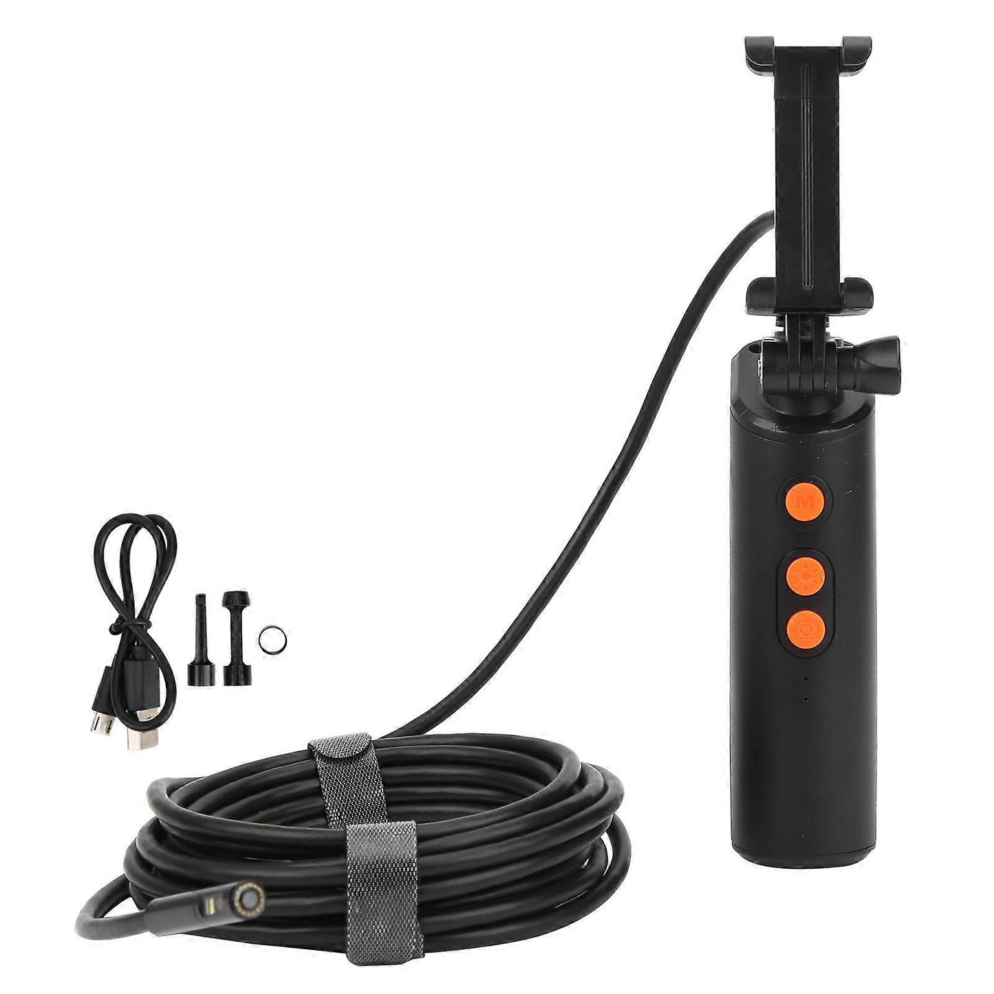 F280 1080P Endoscope – 2MP 8mm WiFi Dual Lens Borescope Sewer Camera IP68