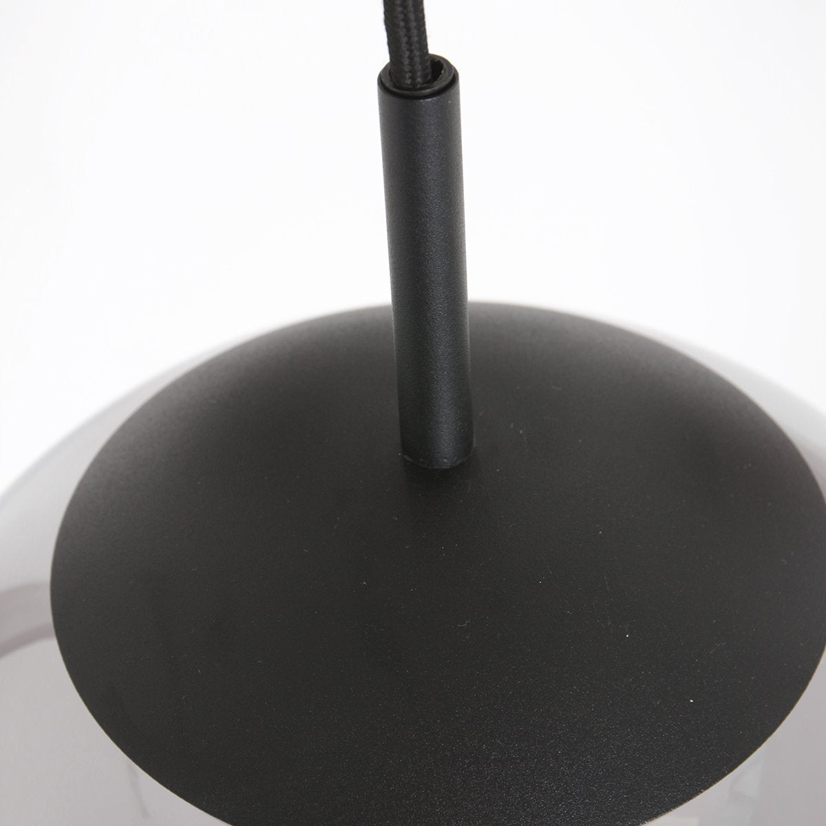 Steinhauer - hanglamp - Bollique LED - zwart - glas metaal - Ø 40cm - E27 - 3123ZW