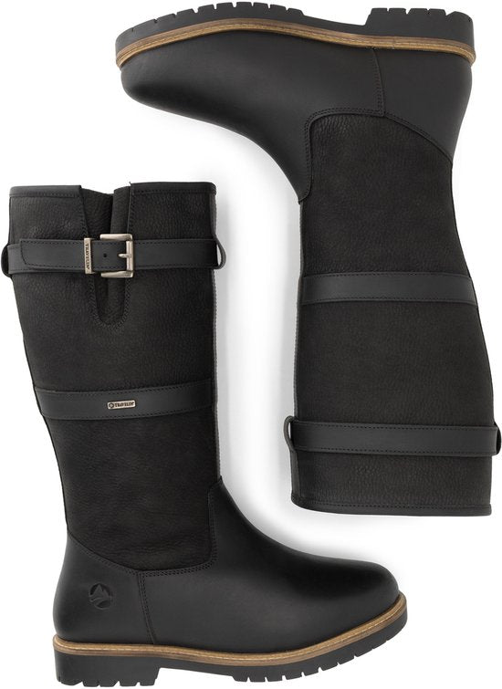 Travelin' Gronvik Dames - Outdoorlaarzen - Wol gevoerd - Zwart