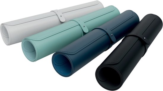Leitz Grote Bureau Onderlegger 80×40 cm – Anti-slip - Bureaumat - Waterdicht – voor Toetsenbord & Muis - Mint