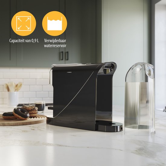 Tristar CM-2302 - Koffiecupmachine - Geschikt voor Nespresso - 0.8L - 1400W - Compact & Gebruiksvriendelijk