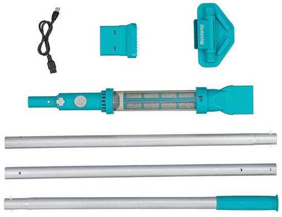 Best - Way - Zwembadstofzuiger - Blauw - 252 - x - 17 - cm - Aluminium