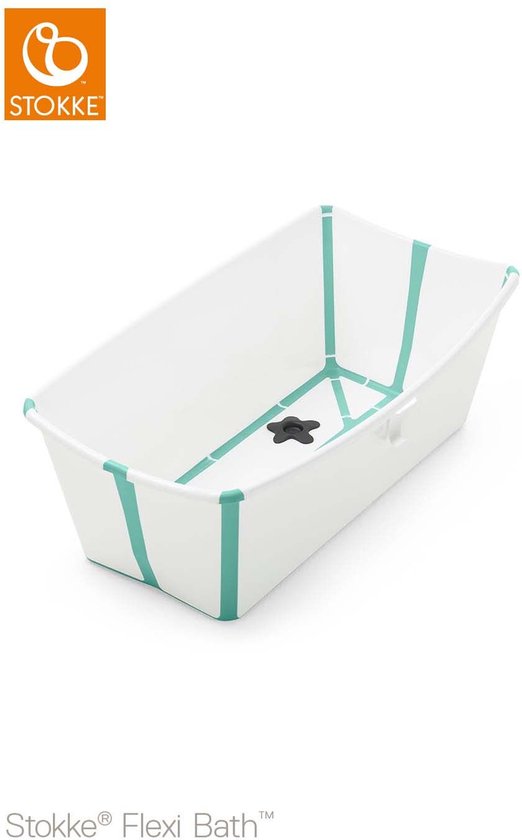 Stokke Flexi Bath Newborn Babybad - Turquoise / Aqua