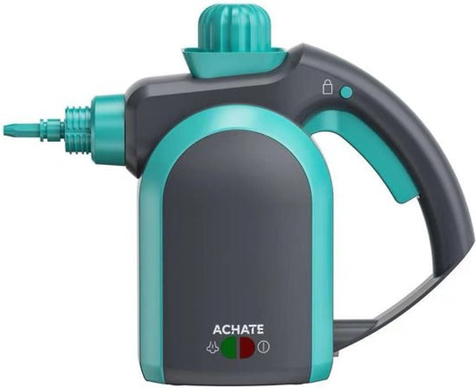 Achaté Handstoomreiniger – 12-in-1 & Incl. Accessoires – 450 ml – 1000 W – Grijs