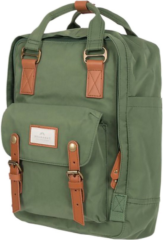 Doughnut laptoprugzak / Rugtas / Schooltas - 14 inch - Macaroon 14 - Melon