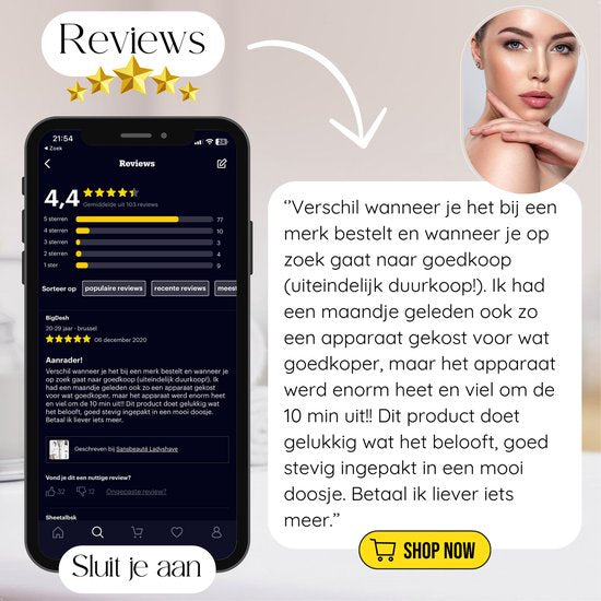 2-in-1 Ladyshave + Extra Scheerkop - Gezicht - Oksels - Benen - Bikinilijn - Scheerapparaat Vrouw - Ontharingsapparaat Electrisch Ontharen - Gezichtsontharing Dames - Trimmer Vrouw - Ladyshaves Bikini - USB Oplaadbaar