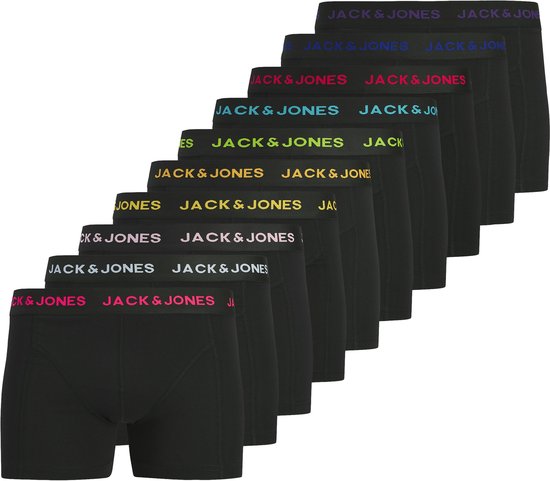 JACK&JONES - JACDAMON SOLID TRUNKS 10 PACK - Heren - Onderbroeken - M
