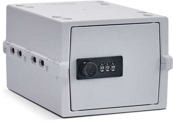 Lockabox Mini™ Opbergbox met Cijferslot – Afsluitbare Medicijnkast – Polycarbonaat Kluis – Koelkast en Diepvries Proof – 3 Liter – 22,3 x 15,4 x 12 cm