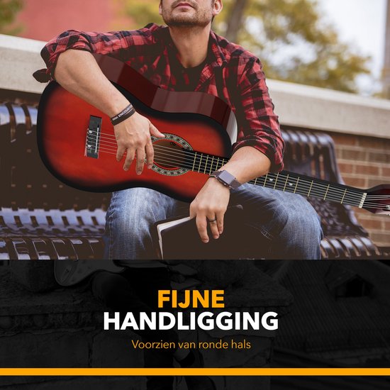 Finesse Akoestische Gitaar - Starterset - Nylon Snaren - Klassieke Gitaar - Gitaar Kind & Volwassenen