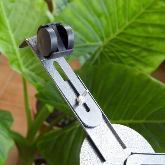 Oh My Home Metalen Houder met Wieltjes voor Bloempotten