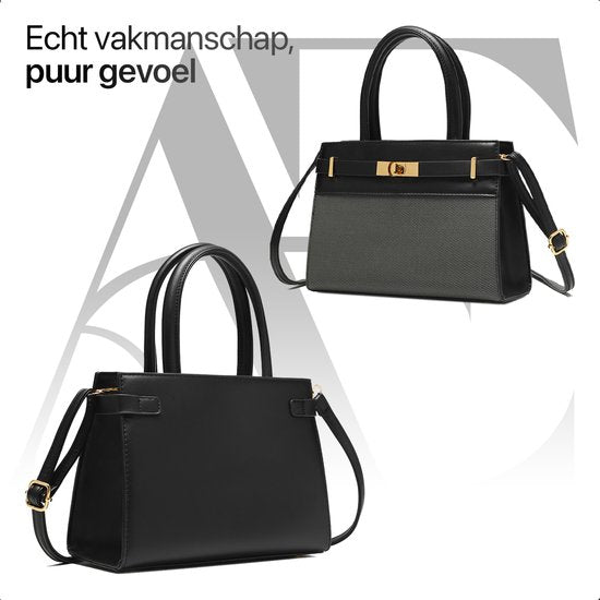 Aramae® - Handtas Dames - Crossbody Tas Dames - Schoudertas Dames - Cadeau voor Vrouwen - Zwart