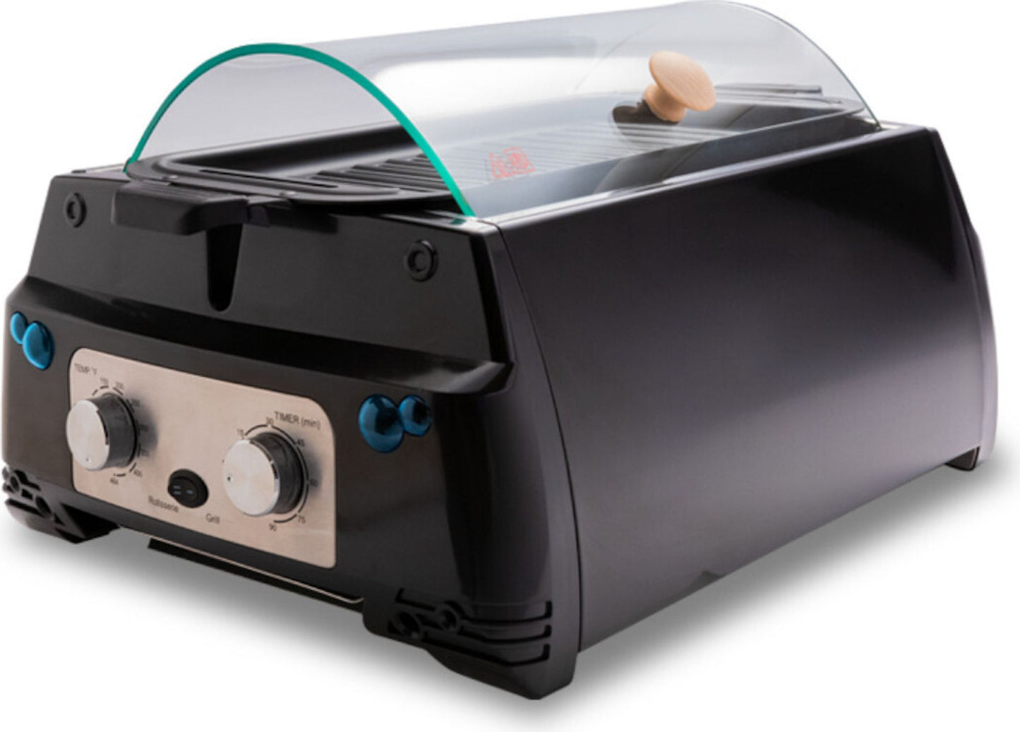 Livington Rotisserie Chef Zwart - Draaispit Grill en Tafelgrill 2-in-1