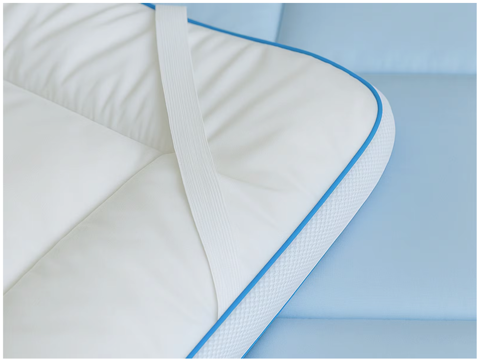 Zydante - Cooling Topper & Matrasoplegger - 140x200 cm - Verkoelend Nylon & Polyester - Ademende 3D-structuur - Wasbaar op 40 graden