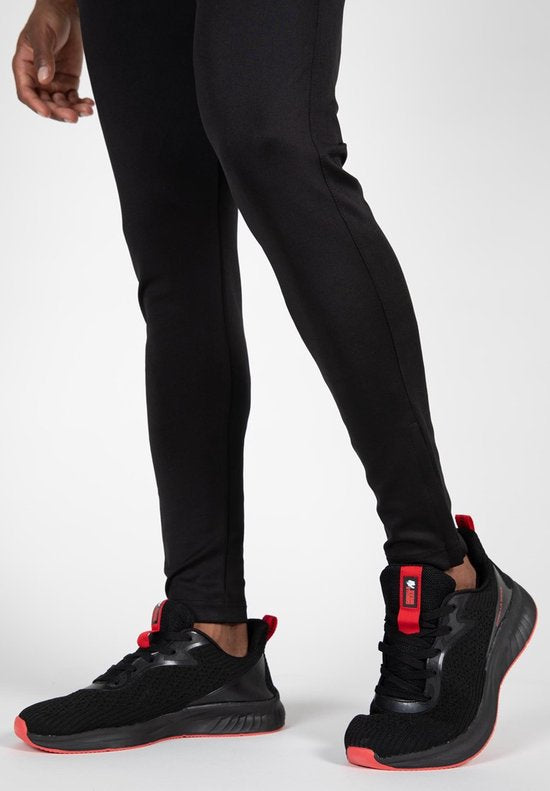 Gorilla Wear - Scottsdale Trainingsbroek - Track Pants - Zwart/Zwart - 2XL