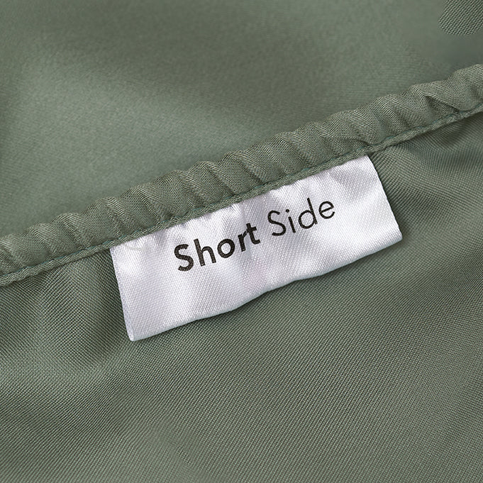 Sjumo Hoeslaken Tencel™ Sateen - 160x200 cm - Sage Green