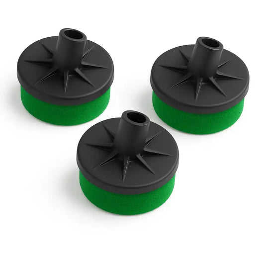 Techweise schuursponsen voor TS3 stoomreiniger - Set van 3