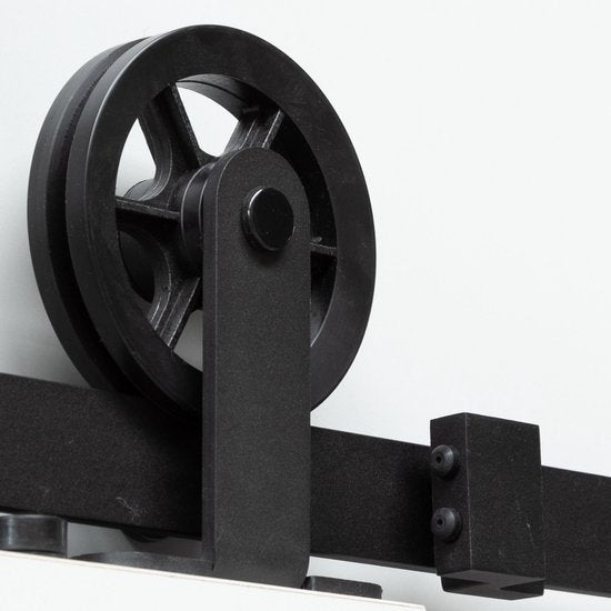 Intersteel Schuifdeursysteem Wheel Top mat zwart